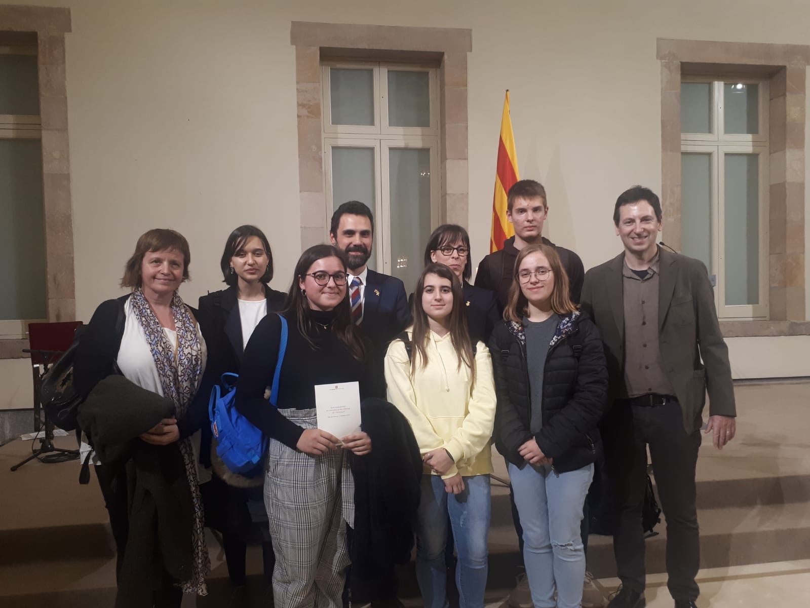 Participació en l’acte institucional del Parlament en memòria de les víctimes de l’Holocaust