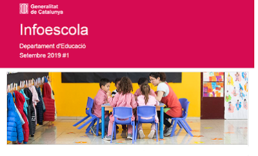 El Departament d'Educació publica el butlletí Infoescola