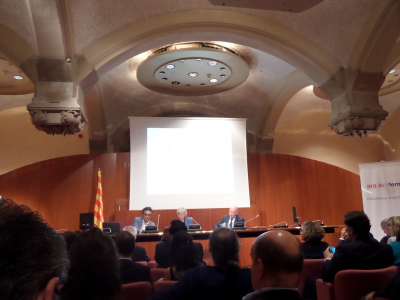 L'Institut Ramon Berenguer IV participa en l'acte de cloenda del debat &quot;Ara és demà&quot;