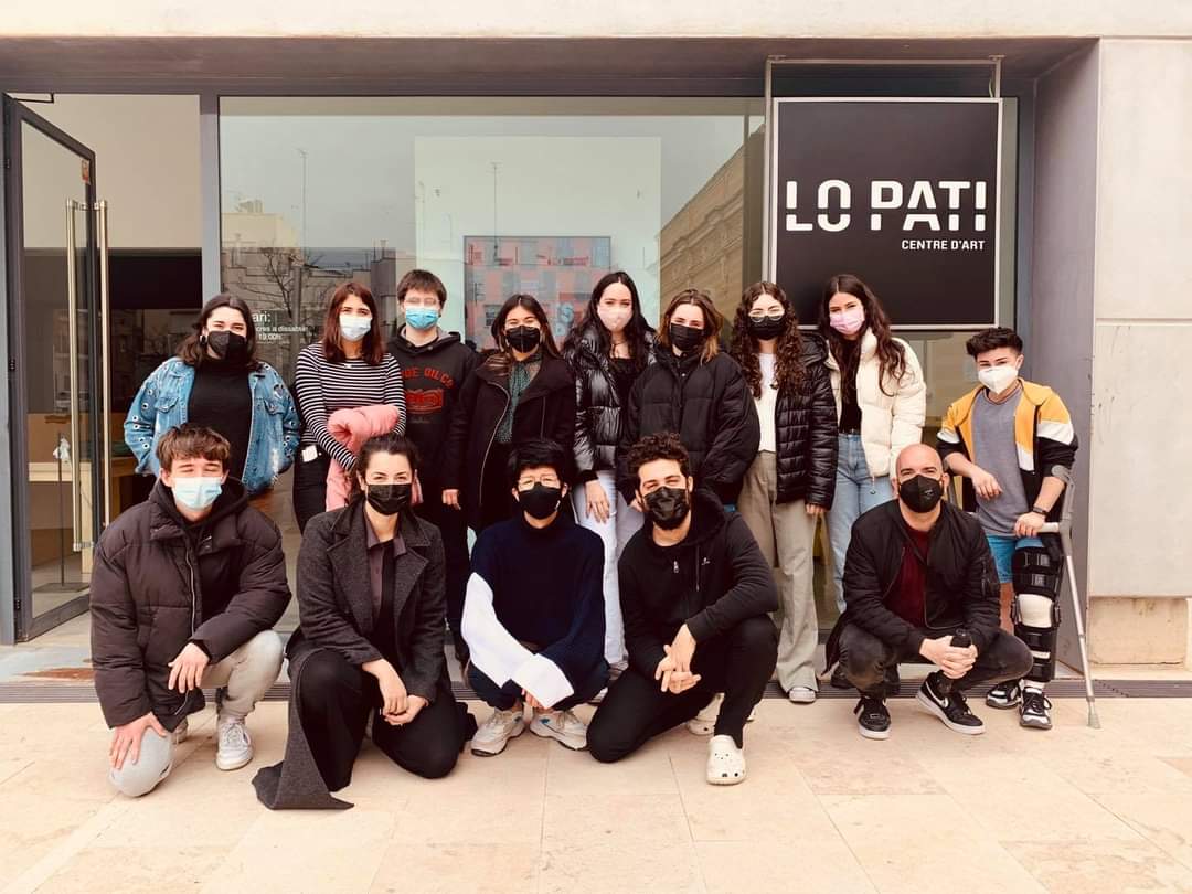 Visita a l'exposició &quot;La muda&quot; al centre d'art Lo Pati