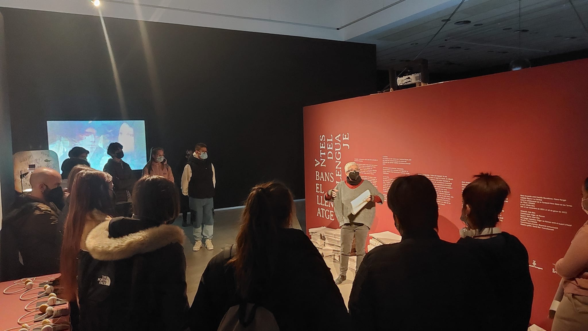 Visitem l'exposició "Abans del llenguatge" al centre d'art Lo Pati