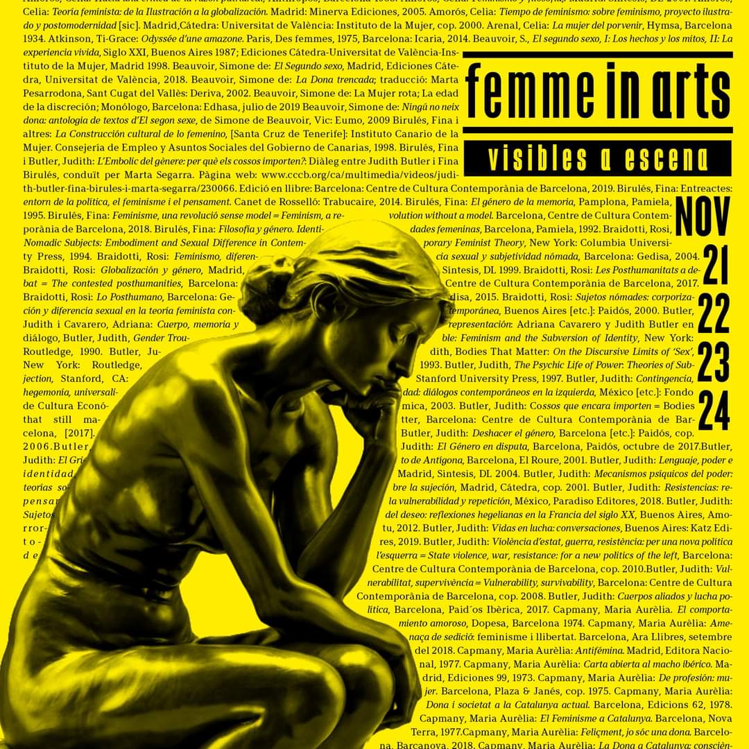 L'Institut Ramon Berenguer IV al Femme in Arts.