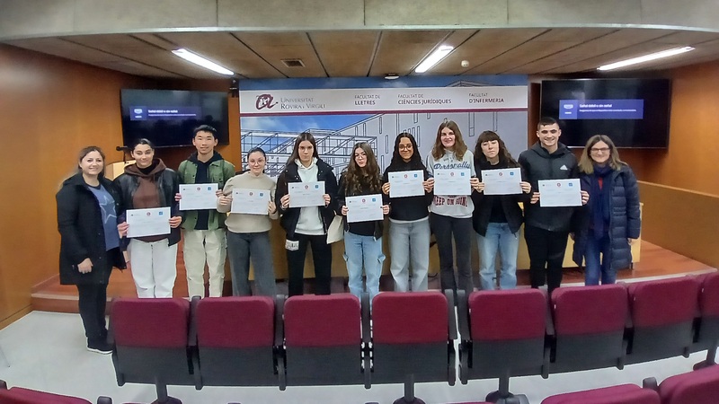 L'alumnat de Batxillerat participa en el concurs &quot;Linguatest&quot; de la URV