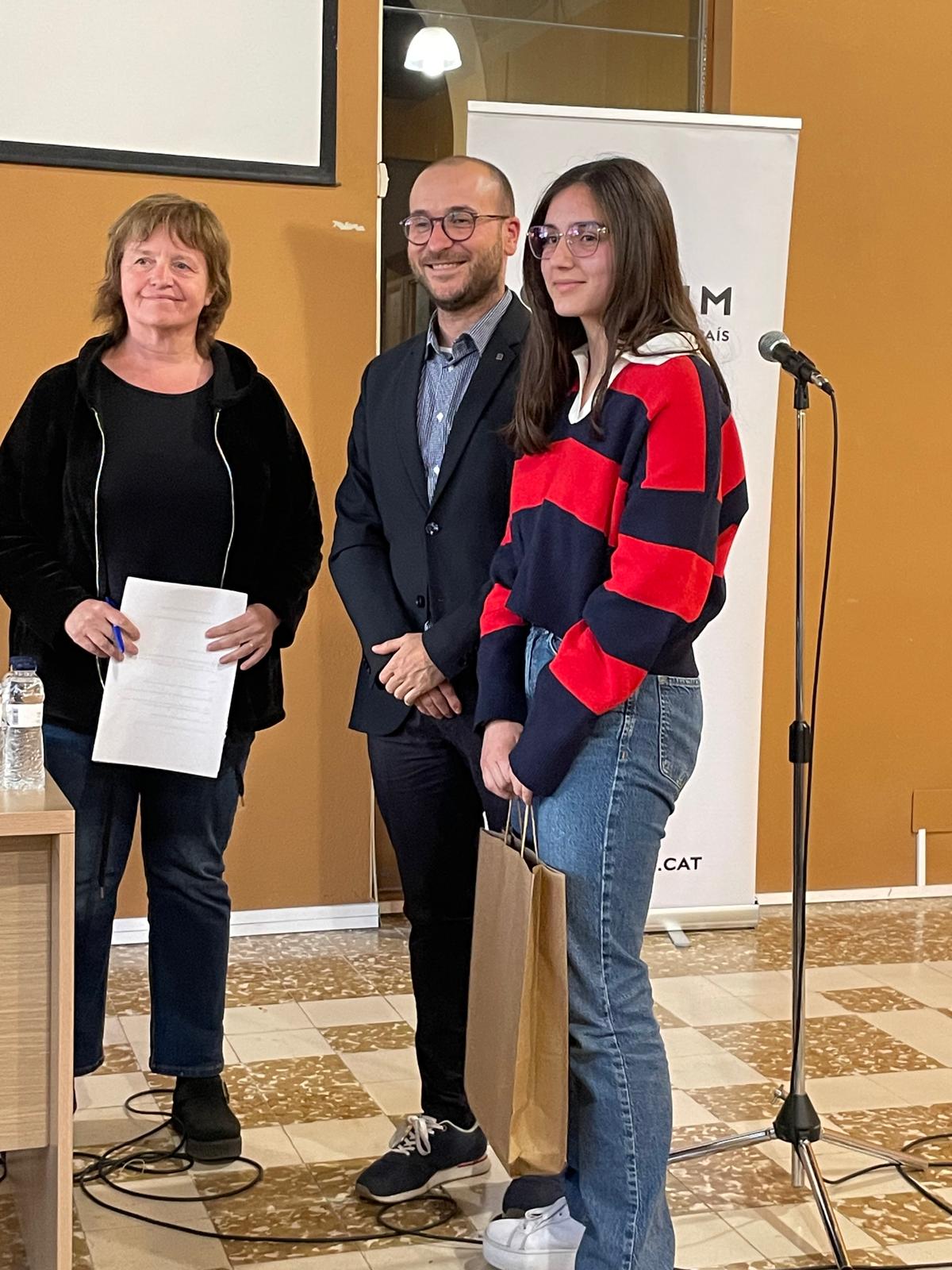 Míriam Estudillo, finalista de la 6a edició del Premi Petjades