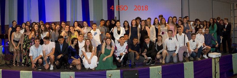 CELEBREM LA GRADUACIÓ DE LA PROMOCIÓ D'ESO 2014-2018